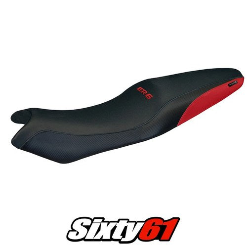 Kawasaki ER 6N / ER 6F 2005 2006 2007 2008-2011 Seat Cover Tappezzeria Red Black