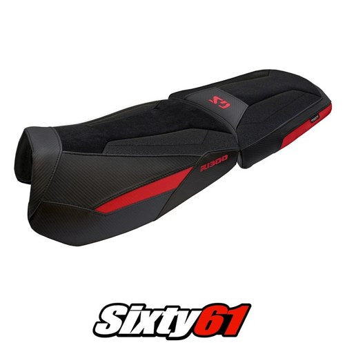 BMW R1300GS Adventure Trophy 2024-2026 Seat Cover Tappezzeria Ultragrip Red