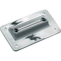 Kuryakyn 113 Chrome Laydown License Plate for 94-08 FLHR/FLTR w/o Tour Pak