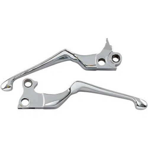 Kuryakyn 1038 Chrome Boss Blades Levers for Harley Big Twin Softail Dyna 96-17