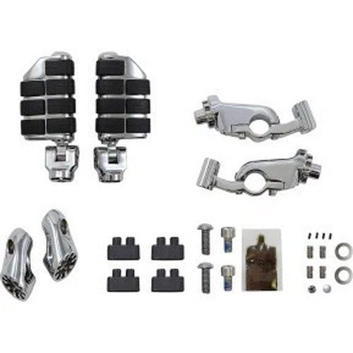Kuryakyn 4073 Ergo II Mini Arm Mount with Dually Iso Pegs