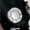 Kuryakyn 8310 Chrome Flush-Mount Gas Cap NON-VENTED Left Hand Thread