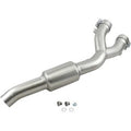 Leovince 8082 Link Pipe Kit Link Pipe - FZ-10 Silver