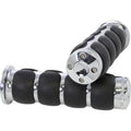 Kuryakyn 6241 Chrome Iso Hand Grips for 7/8" Handlebars Honda Rebel 250 99-16