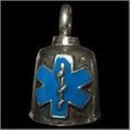Pewter Motorcycle Gremlin Bell Ems Emergency Medical Services Symbol Made in Usa