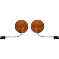 Custom Dynamics PB-AA-JAE-A Amber ProBEAM Halo Front Turn Signals Jae for Cvo