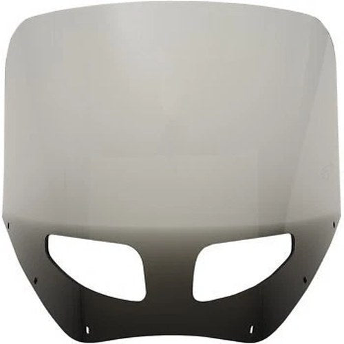 Memphis Shades MEP87512 13" Black Smoke Road Warrior Windshield with Vent