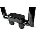 LA Choppers Black 1-1/2" Tall Hefty Riser & Top Clamp Kit for 1-1/4" Handlebars