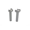 V-Twin Mfg. 25-0556 Chrome 6" Straight Handlebar Risers for 1" Harley Use