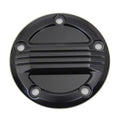 V-Twin 42-1382 Matte Black Air Flow Timer Points Ignition Cover for Twin Cam