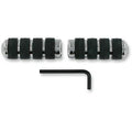 Kuryakyn 7964 Chrome Iso Small Passenger Size Without Adapters / Mounts