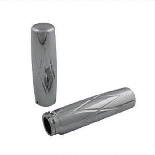 V-Twin 28-0580 Billet Diamond Style Grip Set