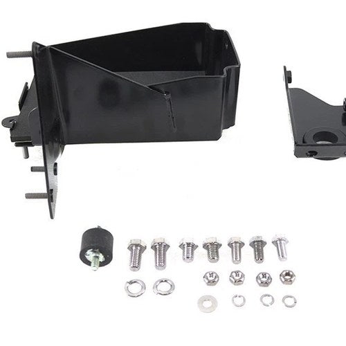 V-Twin 42-9129 Battery Carrier Kit Black