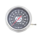 V-Twin 39-0072 Speedometer with 1:1 Ratio and Red Needle