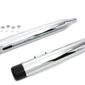 V-Twin 30-3183 Muffler Set with Black Hollow Point End Tips