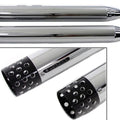 V-Twin 30-3382 Muffler Set with Black Shooter Style Ends