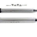 V-Twin 30-3392 Muffler Set with Black Hollow Point End Tips