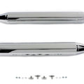 V-Twin 30-1413 4" Muffler Set with Chrome Long Type Tapered End Tips