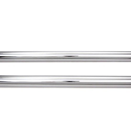 V-Twin 24-0055 Chrome Fork Tube Set 2" Over Stock