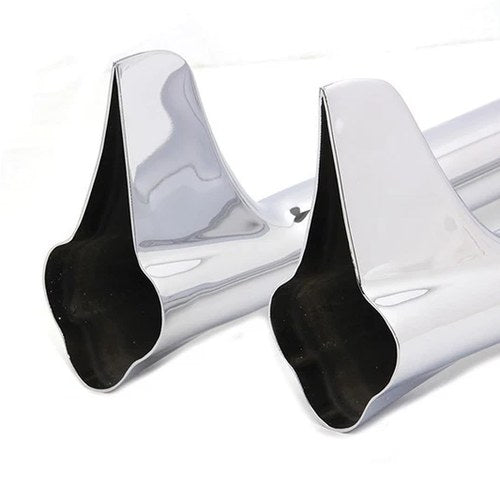V-Twin 30-0495 30" Straight Exhaust Pipe with Bronx Tail Set