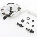 V-Twin 49-0903 45" Rear Brake Backing Plate Kit Chrome