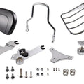V-Twin 50-0026 Chrome Sissy Bar and Rack