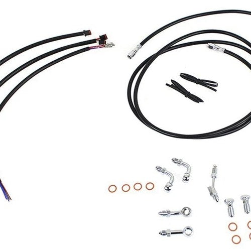 V-Twin 36-1606 12"-14" Handlebar Cable and Brake Line Kit