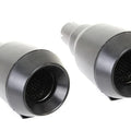 V-Twin 30-1367 Grenade Muffler Set Black