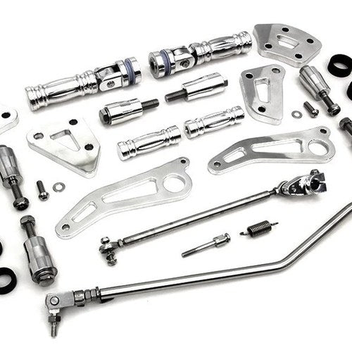 V-Twin 22-0797 Billet Forward Control Kit Polished