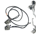 V-Twin 22-1844 Handlebar Control Kit Chrome