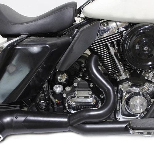 V-Twin 29-0071 2:1 Exhaust Header Set Black