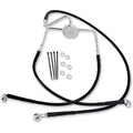 Drag Specialties 1741-2520 Stainless Steel Front Brake Line Kit 98-07 FLHR/FLTR