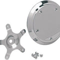 Drag Specialties DS288929 Chrome Five-Bolt Domed Air Cleaner Insert for Twin Cam