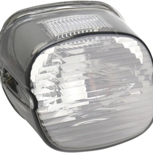 Drag Specialties 2010-0778 Smoke Taillight Lens w/ Top Tag for Harley 03-23