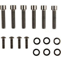Drag Specialties 2401-1035 "Black Chrome" Handlebar Bolt Kit for 17-22 Touring