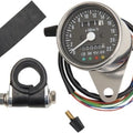 Drag Specialties 2210-0207 Metric Kph Speedometer Black Face for 2:1 Ratio