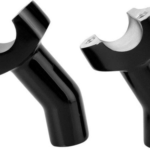 Drag Specialties 0602-0413 Black 3.5" Pullback Handlebar Risers Harley Chopper