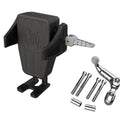 Ciro 55310 Black Gen 2 Cybercharger Phone Holder with Chrome Offset Perch Mount