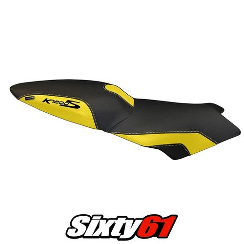 BMW K1200S 2004 2005 2006 2007 2008 Seat Cover Tappezzeria Comfort Yellow