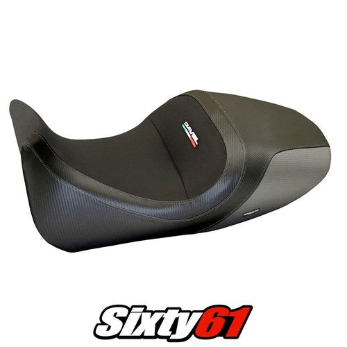 Ducati Diavel 2014 2015 2016 2017 2018 Seat Cover Tappezzeria Velvet Grey Black