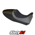 Ducati Diavel 2011 2012 2013 Seat Cover Tappezzeria Velvet Comfort Grey Black