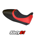 Ducati Diavel 2011 2012 2013 Seat Cover Tappezzeria Velvet Comfort Red Black