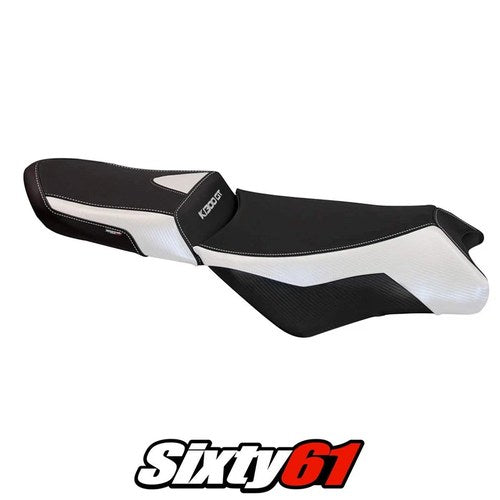 BMW K1300GT 2009 2010 2011 Seat Cover Tappezzeria White Black