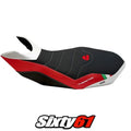 Ducati Hypermotard 796/1100/1100 Evo 2007 Seat Cover Tappezzeria Comfort WH RD