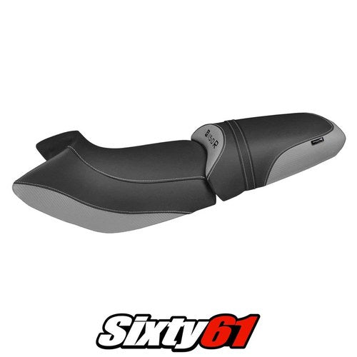 BMW R1150R 2000-2002 2003 2004 2005 2006 2007 Seat Cover Tappezzeria Silver
