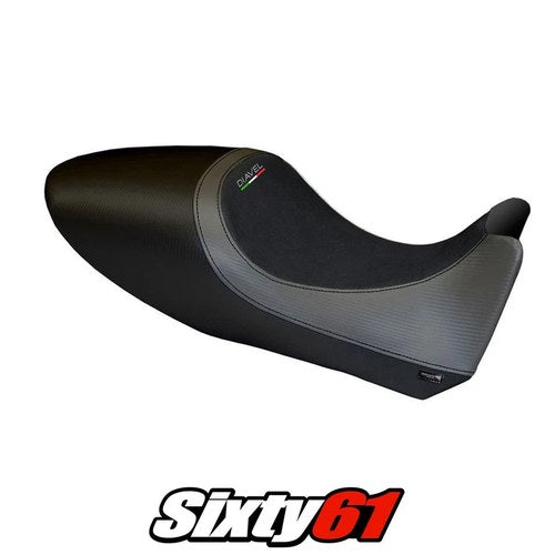 Ducati Diavel 2011 2012 2013 Seat Cover Tappezzeria Grey Black