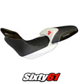Ducati Multistrada 1200 2012 2013 2014 Seat Cover Tappezzeria Comfort White