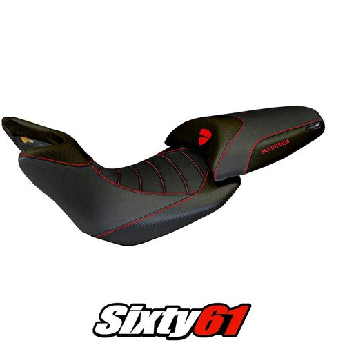Ducati Multistrada 1200 2012 2013 2014 Seat Cover Tappezzeria Comfort Black