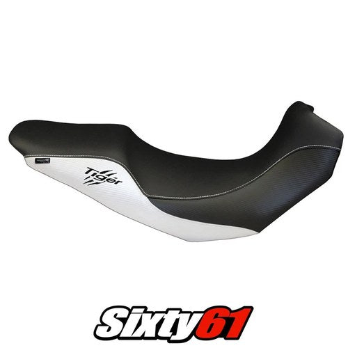 Triumph Tiger 1050 2007-2009 2010 2011 2012 2013 Seat Cover Tappezzeria WH BL
