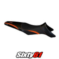 Yamaha MT-09 2013-2015 2016 2017 2018 2019 2020 Seat Cover Tappezzeria Orange